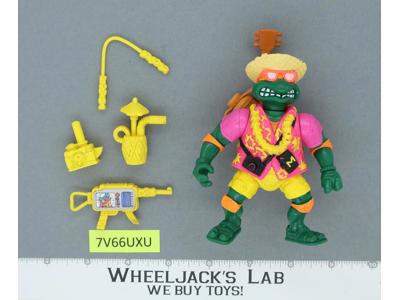 Beachcombin' Mike 100% Complete Teenage Mutant Ninja Turtles TMNT Playmates 1990