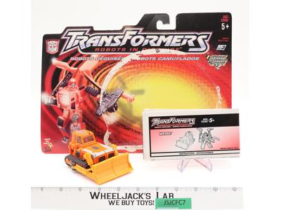 Wedge 100% Complete Transformers Robots in Disguise 2001 Hasbro Action Figure