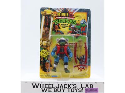 Samurai Leo Movie III Teenage Mutant Ninja Turtles TMNT 1992 Playmates NEW MOSC