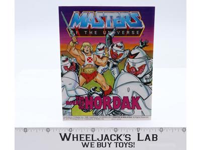 The Hordes of Hordak Mini Comic Book MOTU Masters of the Universe 1986 Mattel