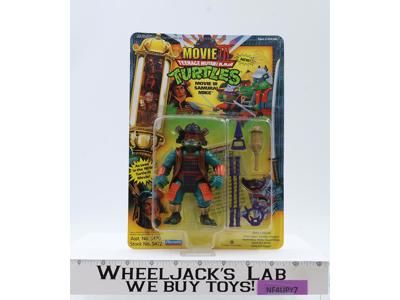 Samurai Mike Movie III Teenage Mutant Ninja Turtles TMNT 1992 Playmates NEW MOSC