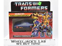 Punch NICE BOX MINT FIGURE UNUSED STICKERS MIB 1986 Vintage G1 Transformers