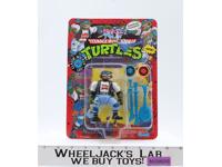 Classic Rocker Leo Rock 'n' Rollin' TMNT 1991 Playmates Figure MOSC UNPUNCHED