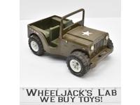 Jeep Willy's Military Army Jeep G-452-8 Pressed Steel 10" Vintage Tonka