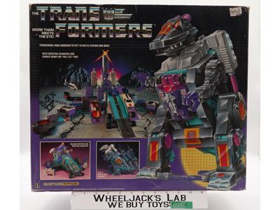 Trypticon 100% Complete W/Box & Insert 1986 VintageG1 Transformers Figure WORKS