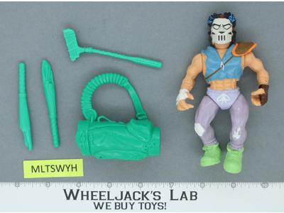 Casey Jones 100% Complete Teenage Mutant Ninja Turtles Playmates 1989 Vintage