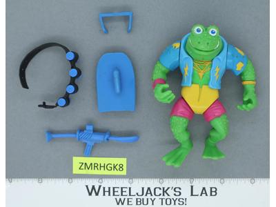 Genghis Frog 100% Complete Teenage Mutant Ninja Turtles TMNT Playmates 1989