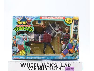 Evil War Horse W/ Castle Guard Movie III TMNT 1992 Playmates Figure Vehicle MISB