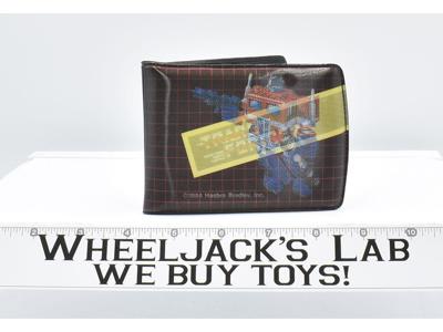 Optimus Prime UNUSED Magic Action Picture Wallet G1 Transformers 1984 Vintage