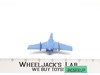 Tootsie Toy Blue Navy F7U3 Cutlass Jet Diecast USA 3.75" Jet Fighter Airplane