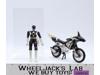 Thunder Bike W/ Black Ranger Complete MMPR Power Rangers 1994 Bandai Vehicle