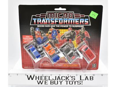 Off Road Patrol Micromaster W/ BUBBLE Vintage 1989 G1 Transformers Figure