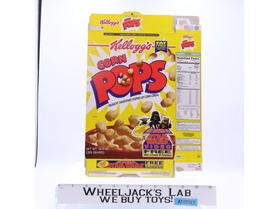 Corn Pops Cereal Star Wars 1995 Kellogg's Vintage EMPTY BOX