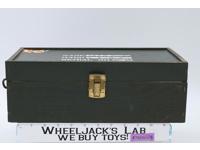 G.I. Joe Wooden Footlocker W/ Tray 1964 Hasbro Vintage Action Figure Accessory