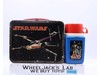Star Wars Black Metal Lunchbox W/Thermos 1977 Vintage