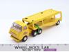 Semi Truck Car Hauler Trailer YELLOW 9" Tonka 1970s Vintage NO CARS