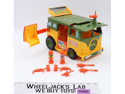 Party Wagon 100% Complete Teenage Mutant Ninja Turtles TMNT 1989 Playmates