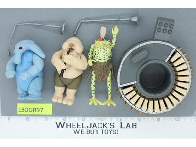 Sy Snootles & Max Rebo Band 100% Complete Star Wars 1983 Kenner Action Figures