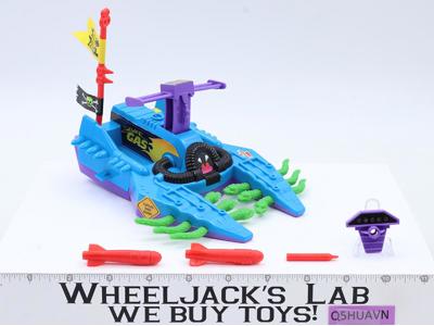 Footski Leech Patrol Vehicle 100% Complete TMNT 1989 Playmates Vintage