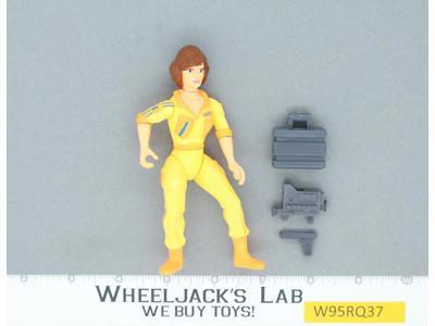 April O'Neil Teenage Mutant Ninja Turtles TMNT 1988 Playmates Blue Stripe