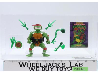 Storage Shell Raphael Black Belt Green Access. CAS GRADED 80 TMNT 1994 Playmates