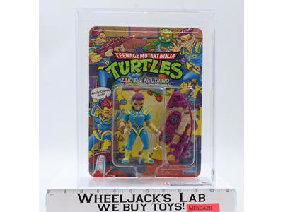 Zak the Neutrino CAS GRADED 75+ 80/75/80 TMNT 68-Back 1991 Playmates NEW SEALED