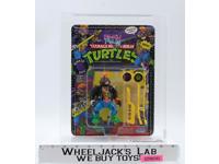 Punker Don CAS GRADED 85+ 90/85/90 28-Back TMNT 1991 Playmates Figure NEW SEALED