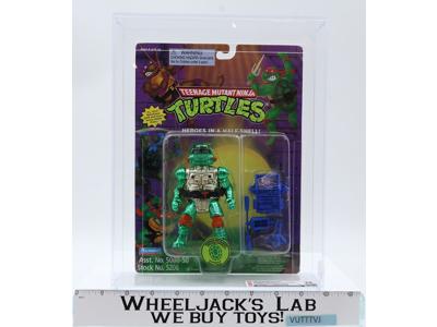 Warrior Metalhead Mike CAS GRADED 75 75/75/90 TMNT 36-Back 1995 Playmates NEW