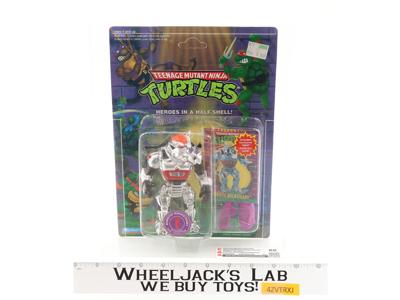 Robotic Rocksteady CAS GRADED 80 80/80/85 TMNT 62-Back 1994 Playmates Figure