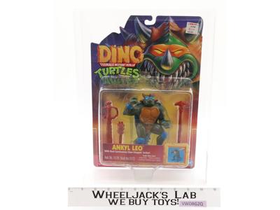 Ankyl Leo Dino Turtles AFA GRADED 80+ 80/80/90 TMNT 1997 Playmates NEW SEALED