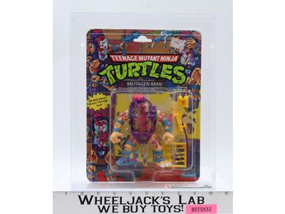 Mutagen Man CAS GRADED 75 70/85/85 TMNT 44-Back 1990 Playmates NEW SEALED