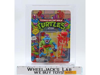 Wyrm CAS GRADED 75+ 75/80/80 TMNT 45-Back 1991 Playmates NEW SEALED