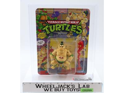 Tattoo CAS GRADED 80 75/80/90 TMNT 46-Back 1991 Playmates NEW SEALED