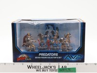 Predators Seven-Figure Collector's Set Alien Vs. Predator AVP WizKids NEW SEALED