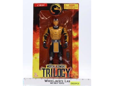 Cyrax Mortal Kombat Trilogy 100% Complete 10" Toy Island 1998 Action Figure