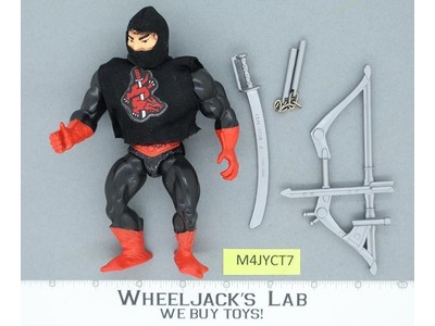 Ninjor 100% Complete He-Man Masters of the Universe MOTU 1987 Mattel Vintage