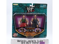Mosh & Thrasher Tag Team Best of '98 WWF 1998 Jakks Pacific Figure NEW SEALED