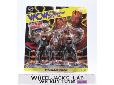 Harlem Heat Tag Team WCW Wrestling 1994 Toymakers Action Figure NEW SEALED