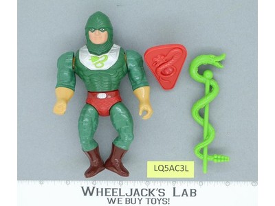 King Hiss 100% Complete He-Man Masters of the Universe MOTU 1986 Mattel Vintage