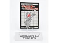 Springer Action Figure Instruction Manual Booklet 1986 Vintage G1 Transformers