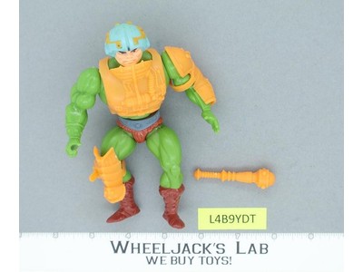 Man-At-Arms 100% Complete He-Man Masters Of The Universe MOTU 1982 Mattel Figure