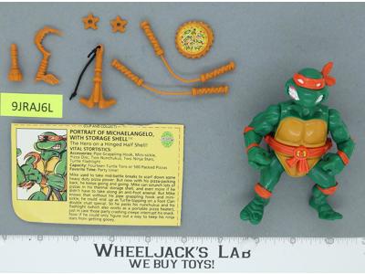 Storage Shell Michaelangelo Complete Teenage Mutant Ninja Turtles Playmates 1991