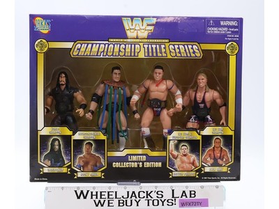 Championship Title Series WWF 1997 Jakks Pacific Action Figure Set NEW MIB