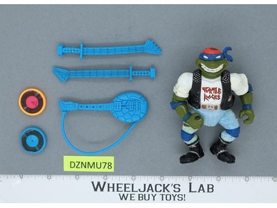 Classic Rocker Leo 100% Complete Teenage Mutant Ninja Turtle TMNT 1991 Playmates
