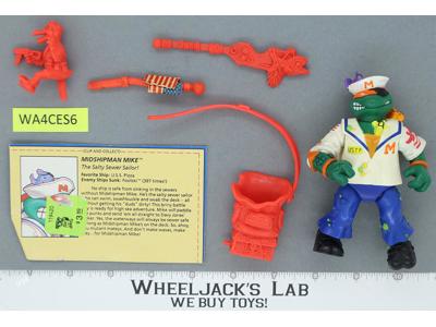 Midshipman Mike 100% Complete Teenage Mutant Ninja Turtles TMNT1991 Playmates