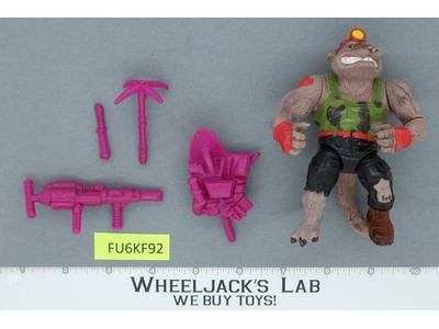 Dirtbag 100% Complete Teenage Mutant Ninja Turtles TMNT Playmates 1991 Vintage