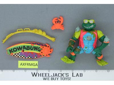 Sewer Surfer Mike 100% Complete Teenage Mutant Ninja Turtles TMNT Playmates 1990
