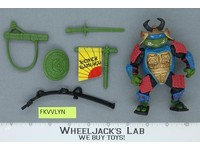 Sewer Samurai Leo 100% Complete Teenage Mutant Ninja Turtles TMNT Playmates 1990