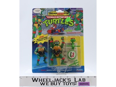 Head Droppin' Raph Teenage Mutant Ninja Turtle TMNT Playmates NEW MOSC SEALED