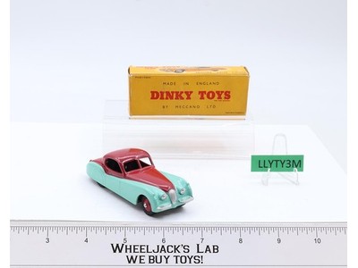 DINKY Toys #157 Jaguar XK120 Coupe Diecast 1957 Vtg Meccano England